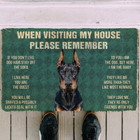 House Rules Doormat