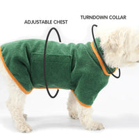 Absorbent Dog Bathrobe