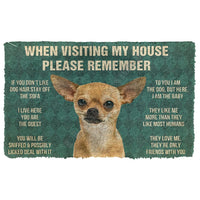 Chihuahua House Rules - Doormat