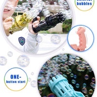 Gatling Bubble Machine