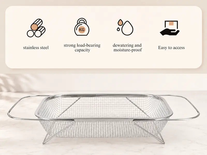 Stainless Steel Strainer Basket™