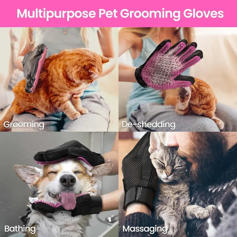 Pet Grooming Gloves™