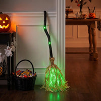 Halloween Led Witch Broom™