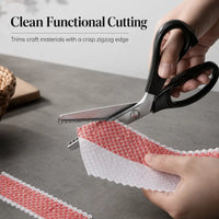 Stainless Steel Zig-Zag Scissors™