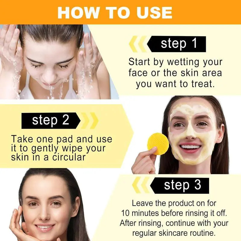 Turmeric and Kojic Cleaning Pads™
