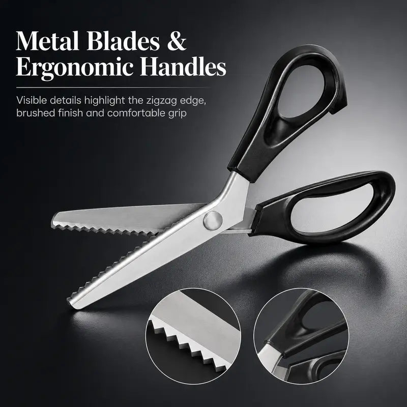 Stainless Steel Zig-Zag Scissors™