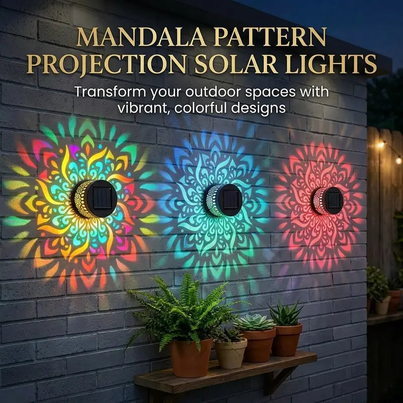 Solar Mandala Projector Light™