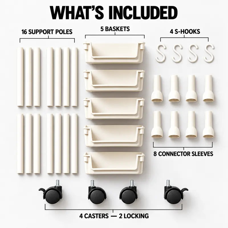 5-Layer Multifunctional Utility Cart™