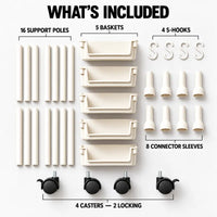 5-Layer Multifunctional Utility Cart™