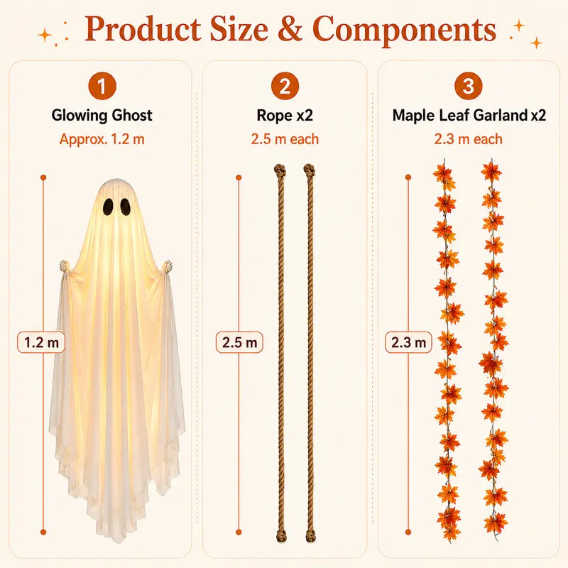 Swinging Ghost Decoration™