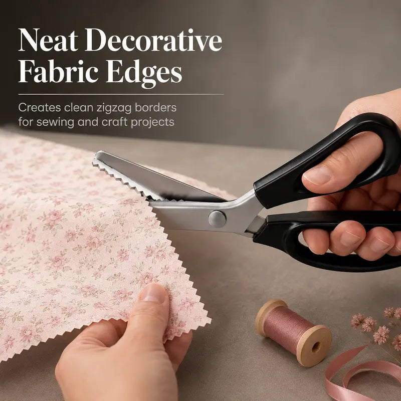 Stainless Steel Zig-Zag Scissors™
