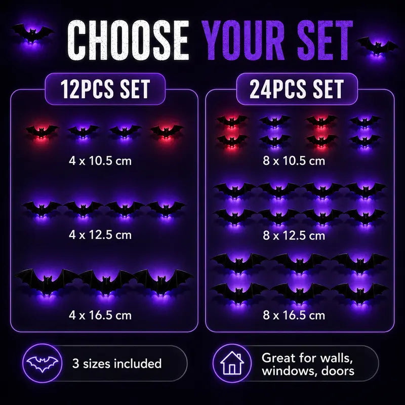 3D Bat LED Decorations™