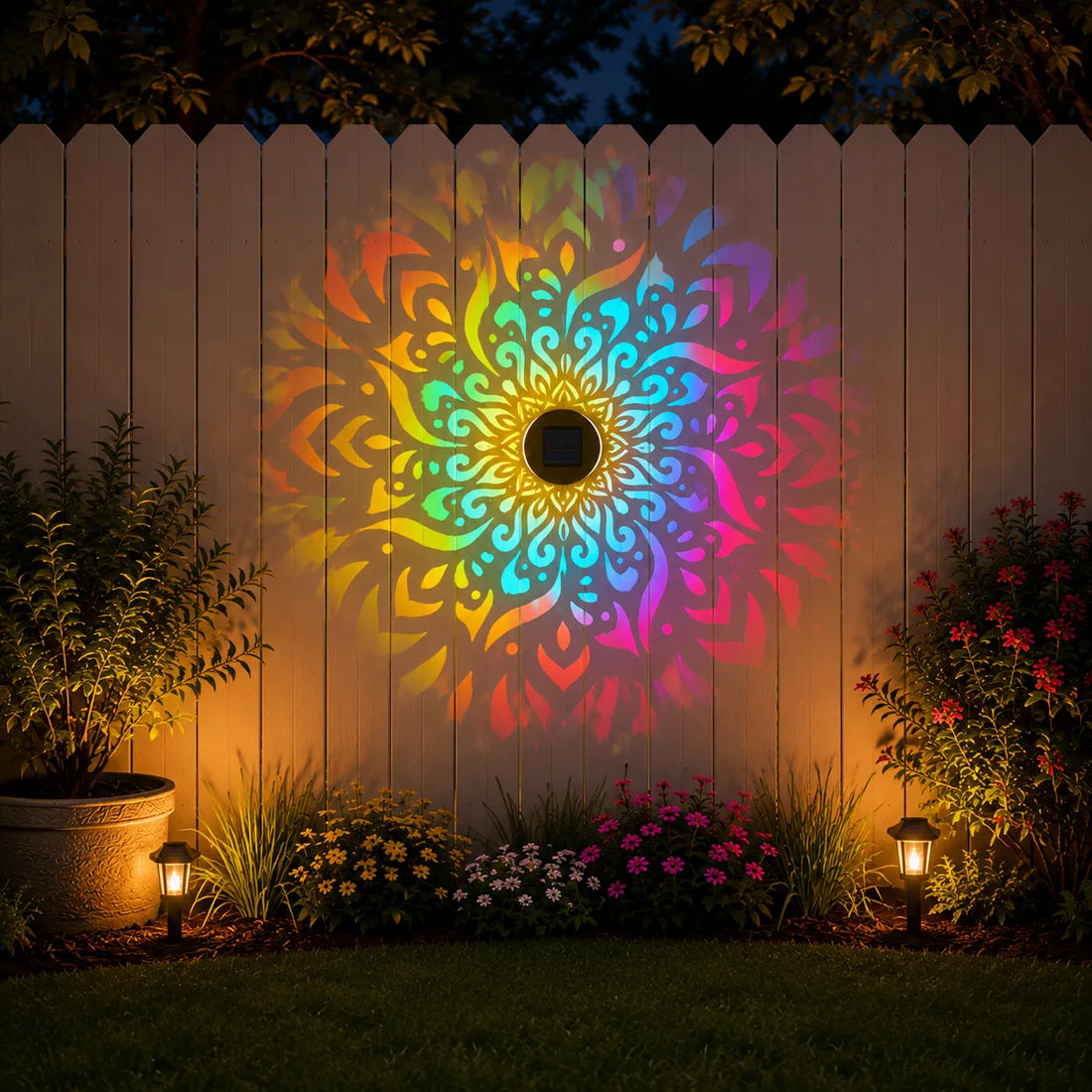 Solar Mandala Projector Light™