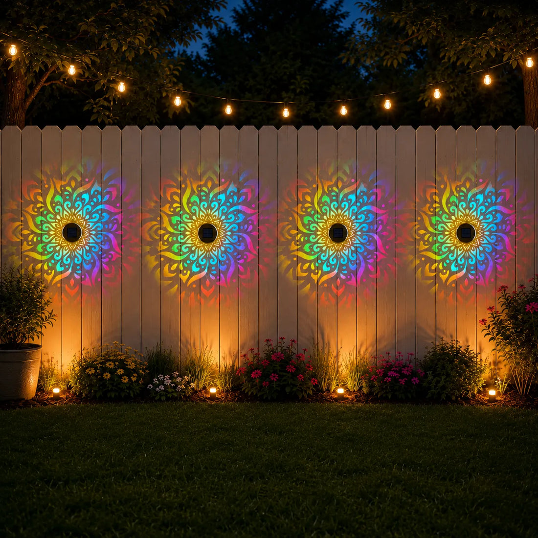 Solar Mandala Projector Light™