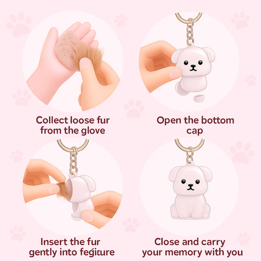 Pet Hair Keychain™