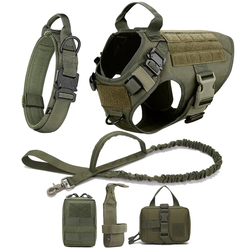 Tactical K9 Collar & Harness Set – DoggoComfy