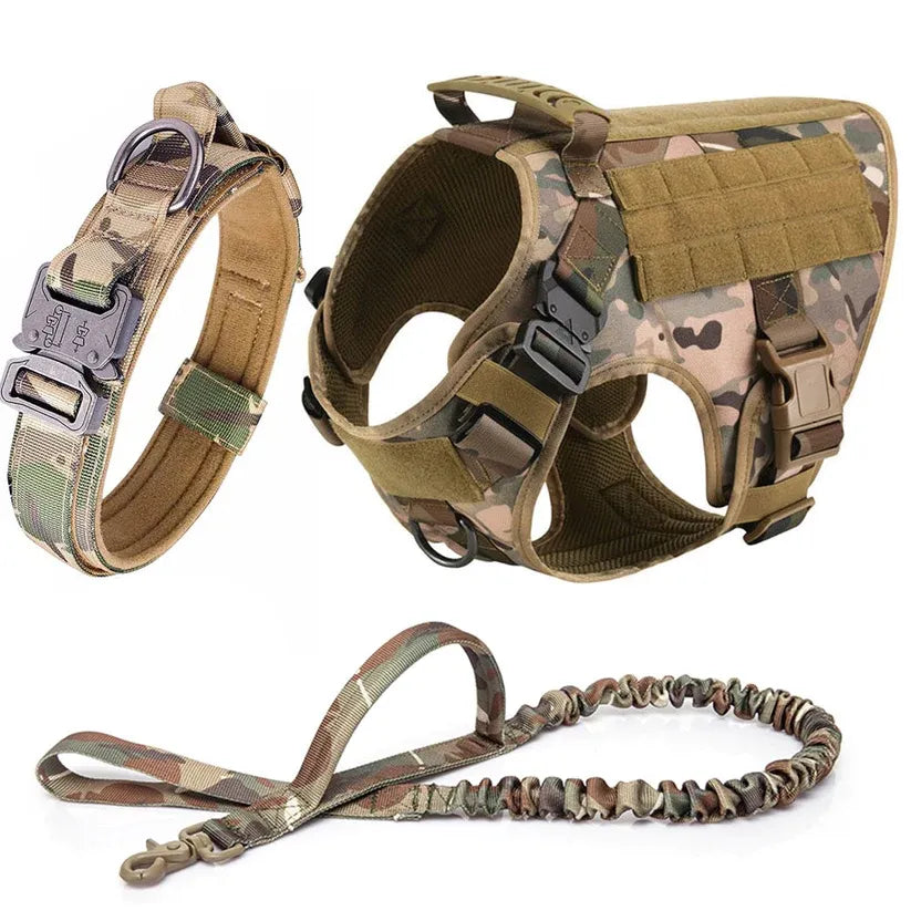 Tactical K9 Collar & Harness Set – DoggoComfy