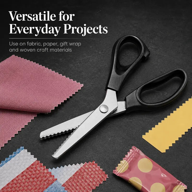 Stainless Steel Zig-Zag Scissors™