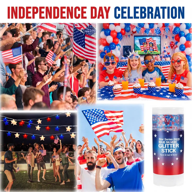 4th of July Glitter Stick™