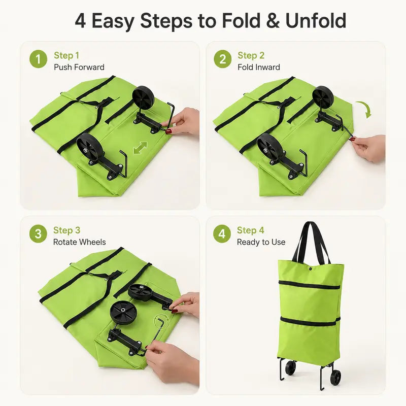 Foldable Shopping Trolley™