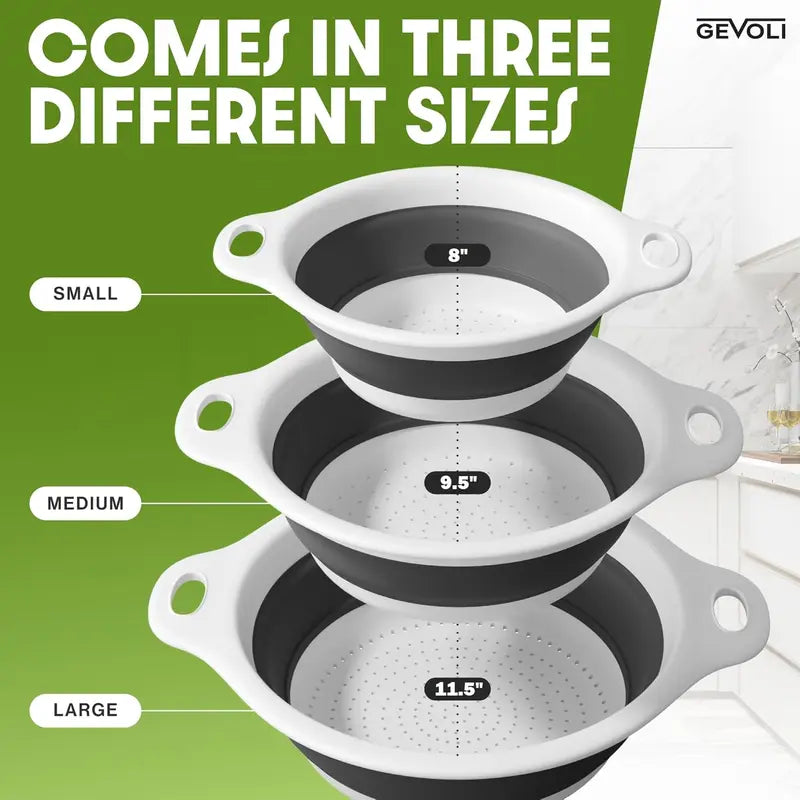 Foldable Collapsible Colander Set™