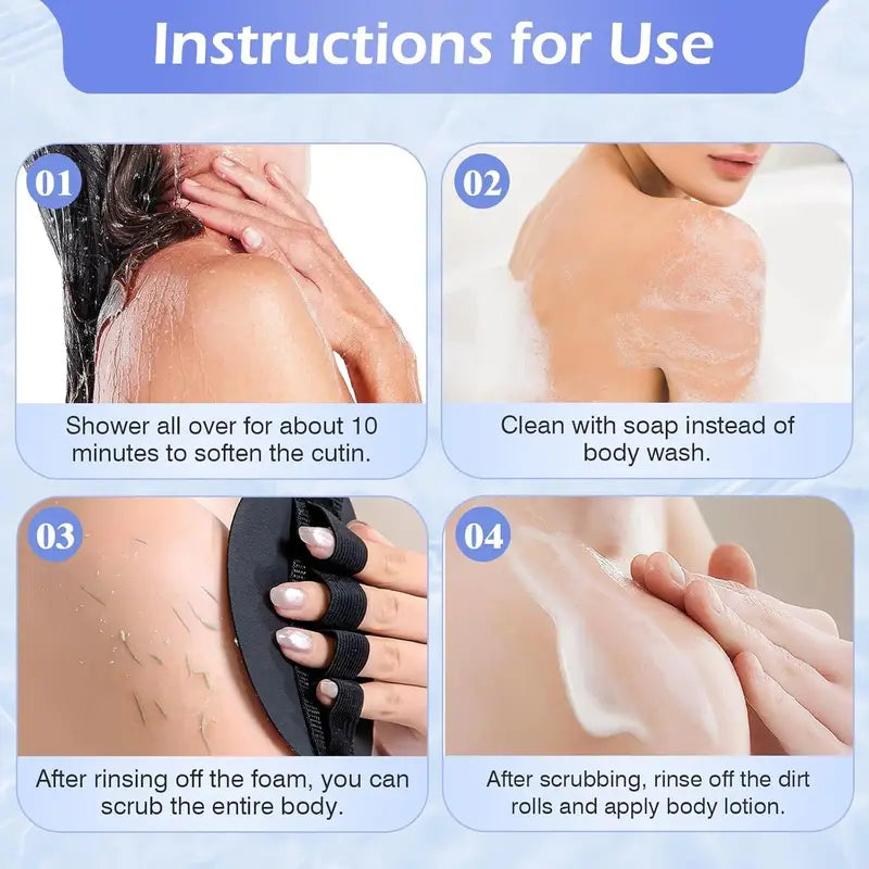 Rubber Exfoliating Glove™
