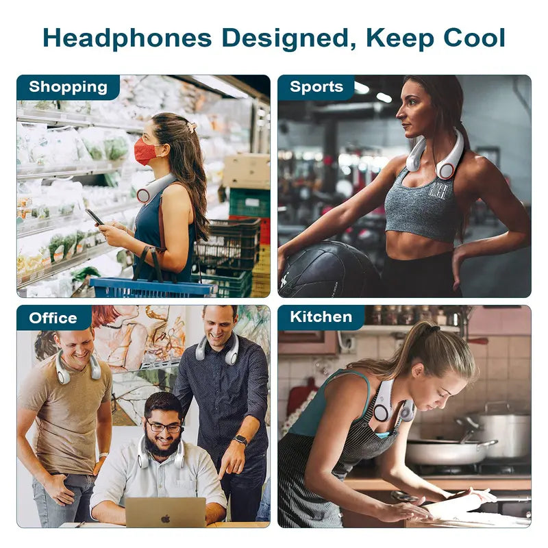 Portable Neck Fan™