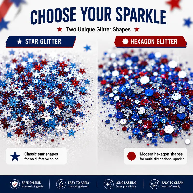 4th of July Glitter Stick™