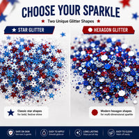 4th of July Glitter Stick™