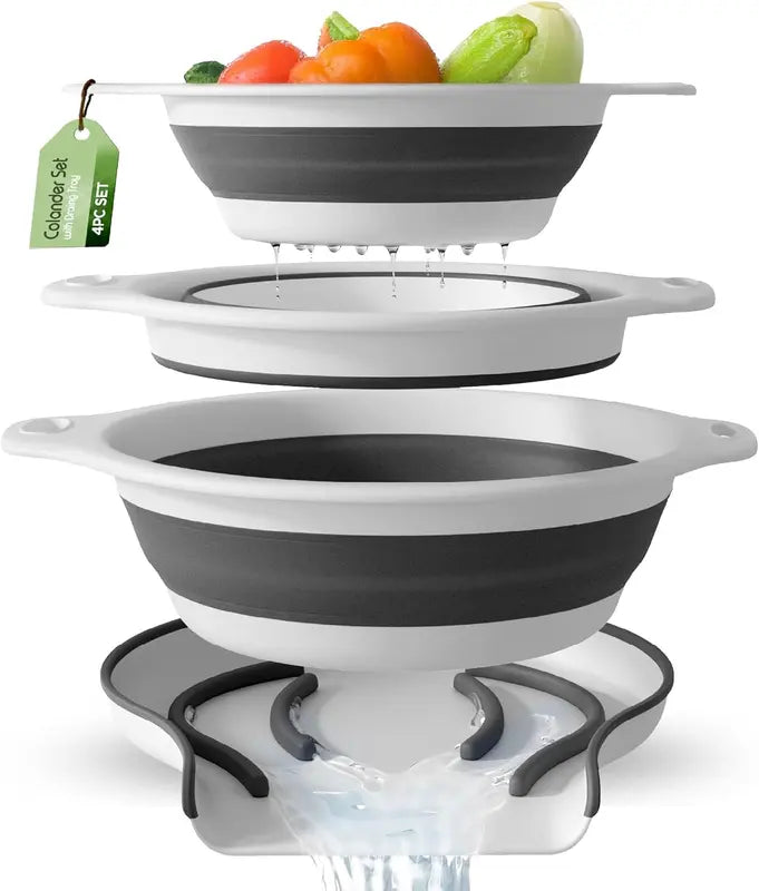 Foldable Collapsible Colander Set™