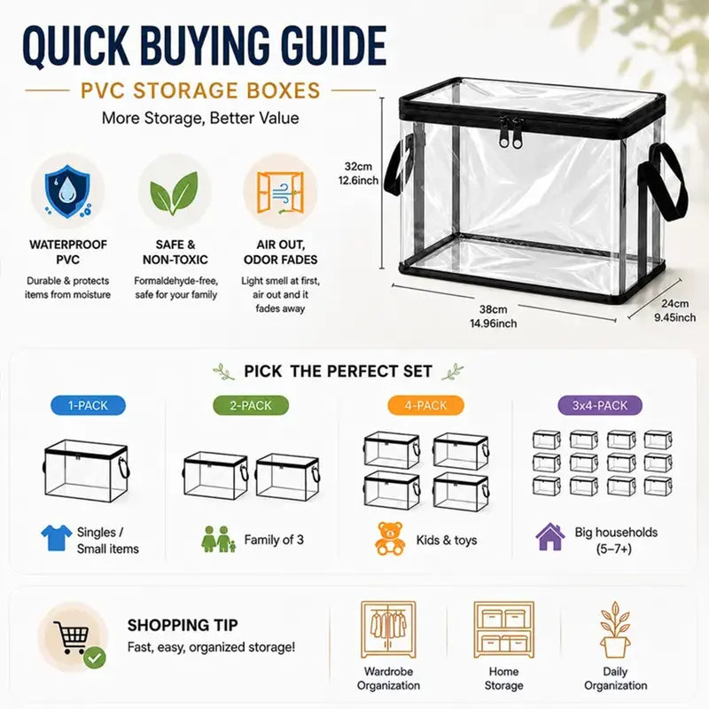 Clear Storage Bag™