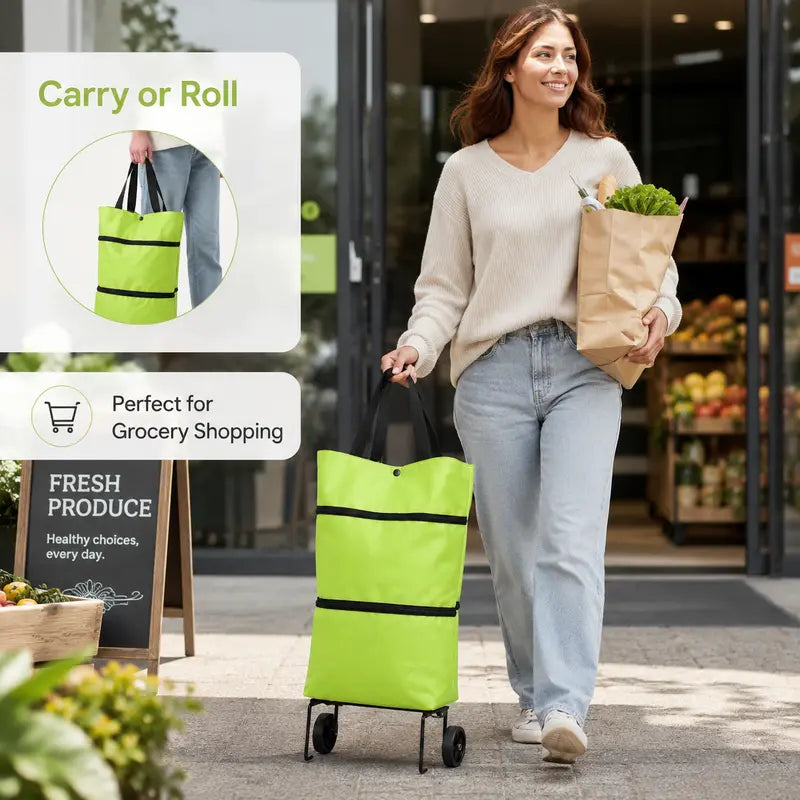 Foldable Shopping Trolley™