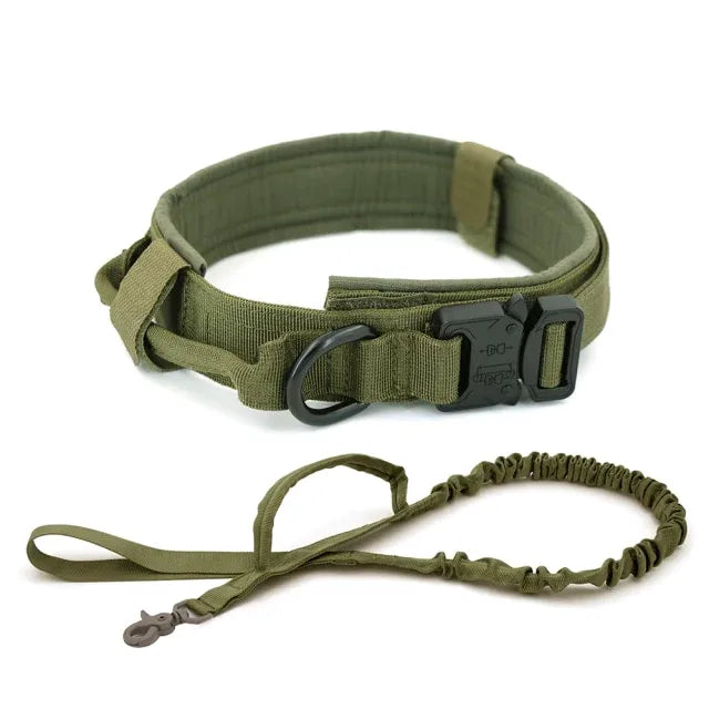 Military Tactical Collar Leash