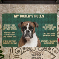 Boxer House Rules - Doormat